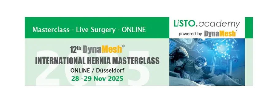 Pozvánka: Mezinárodní Masterclass DynaMesh® 2025 – živá chirurgie, výměna zkušeností a novinky