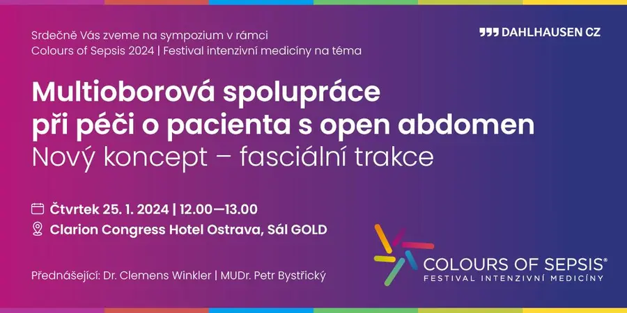 Colours of Sepsis 2024 slibuje nabitý program: Festival intenzivní medicíny se blíží