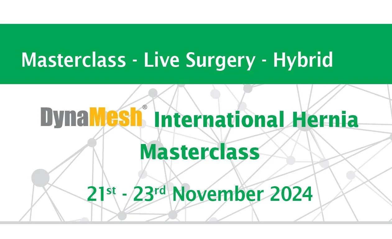 HERNIA MASTERCLASS 2024: Připojte se a nenechte si ujít novinky v oboru kýlní chirurgie!
