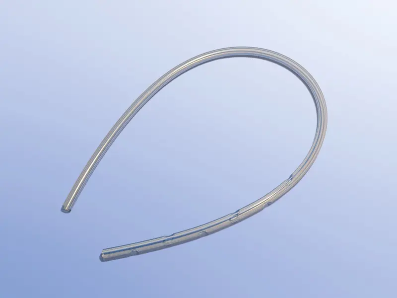 Silikonové drény s RTG proužkem, délka 50 cm, 6 bočních otvorů