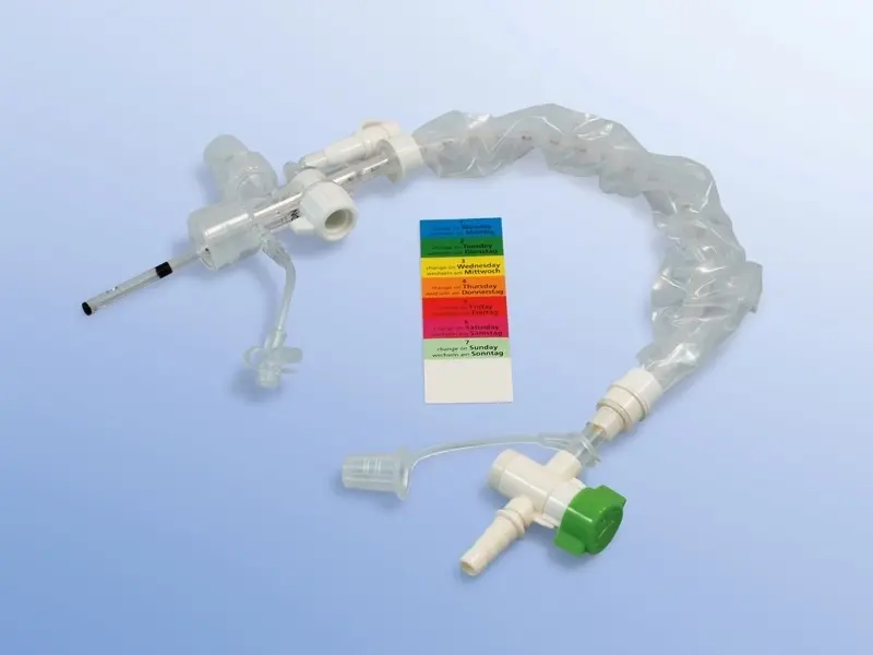 OPTIFLO 72 Safeclean, tracheostomický, 34 cm, oplachová komora