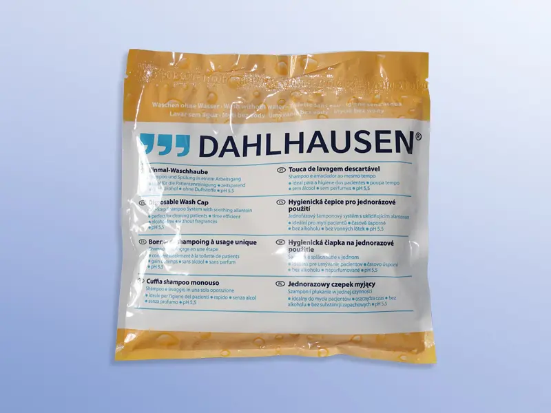 Hygienická čepice pro mytí vlasů