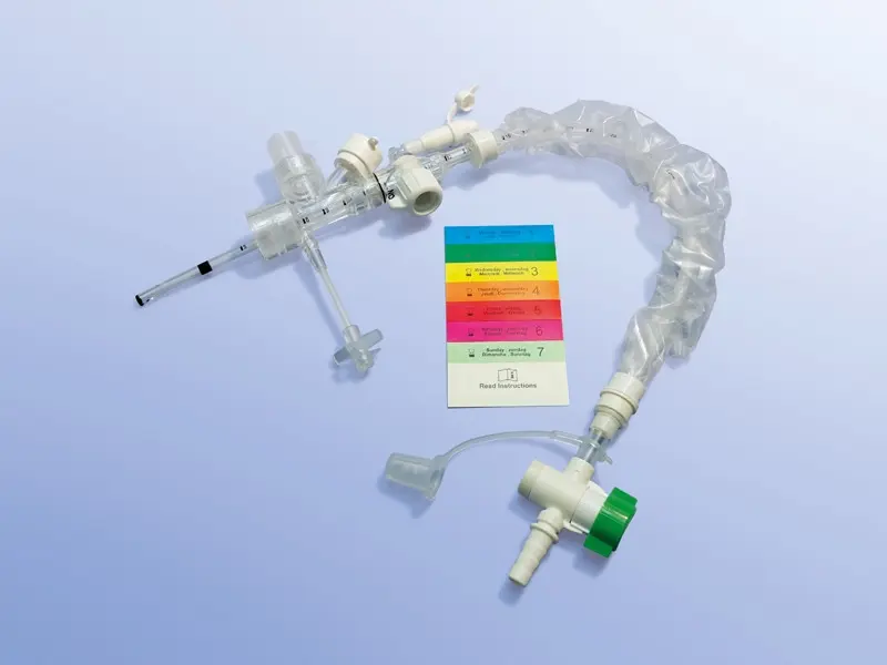 OPTIFLO 168 multilink, tracheostomický, 39 cm, bronchoskopický port