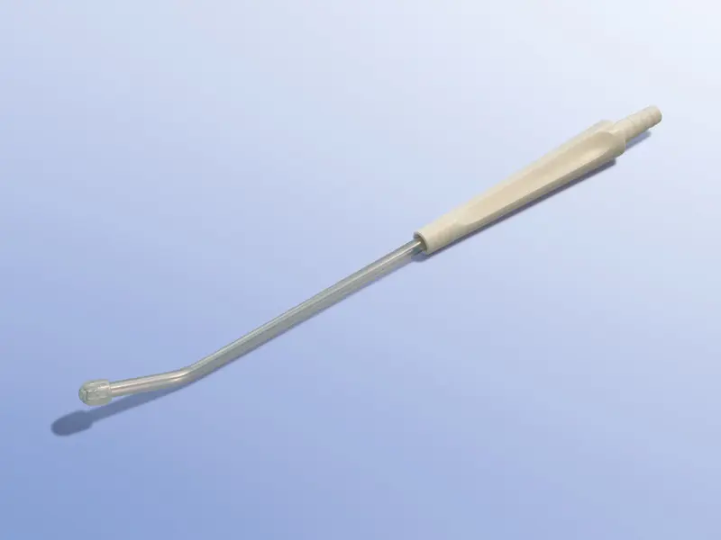 Sací nástavec STANDARD zahnutý, s rukojetí, difuzní zakončení, stupňovitý konekt