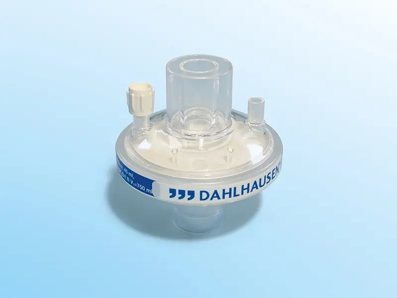 Bakteriální a virový filtr HME, pro dospělé, CO2 port