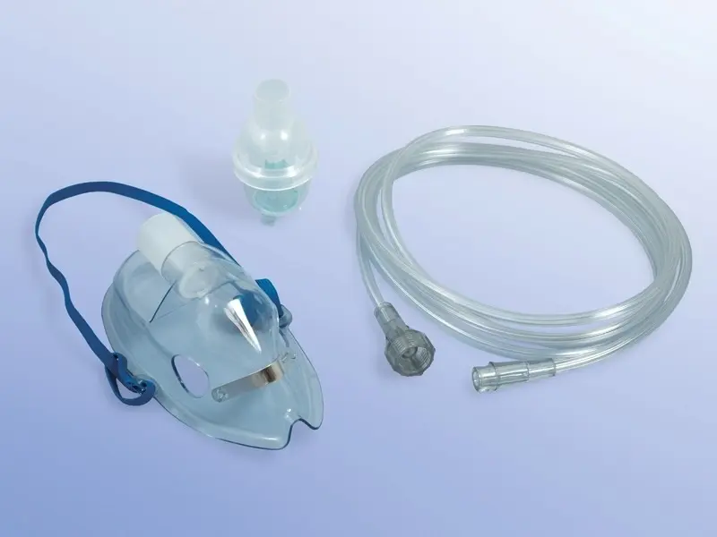 Nebulizátor set, s maskou a bezpečnostní hadicí
