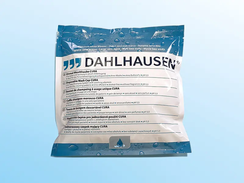 Hygienická čepice pro mytí vlasů
