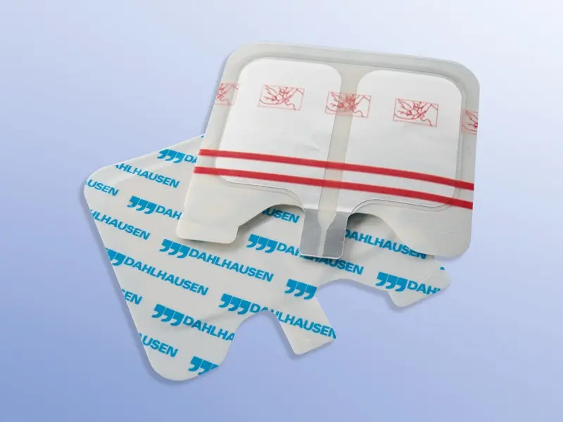 Elektroda neutrální dvoudílná čtvercová